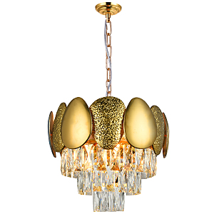 Подвесная люстра Natali Kovaltseva Chic CHIC 81437/6C GOLD